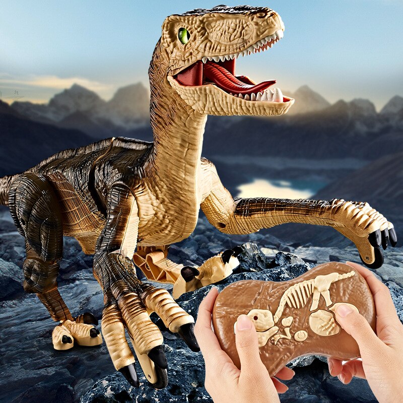 Simulation Dinosaur Remote Control Toy With LED Light