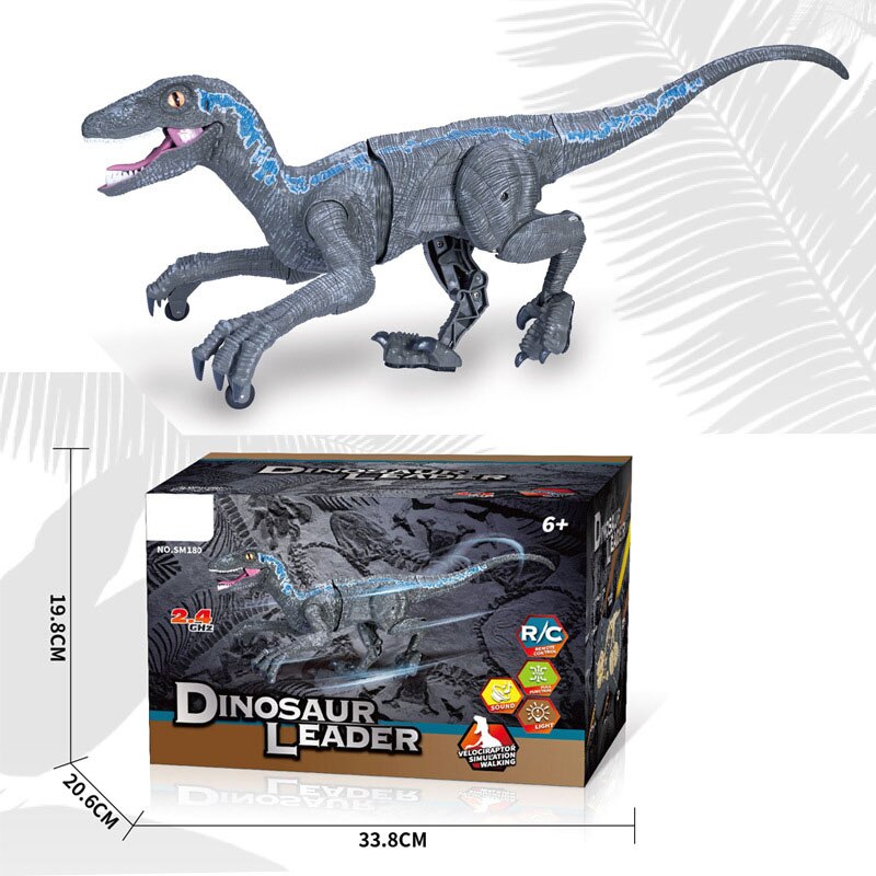 Simulation Dinosaur Remote Control Toy With LED Light
