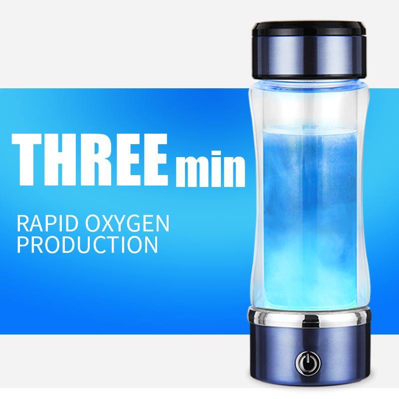 three minute to get a hydrogen water at home