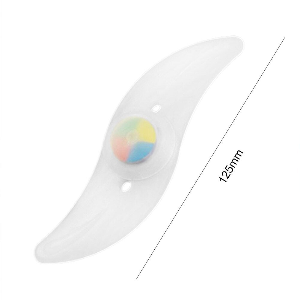 2pcs Willow Shape Waterproof Cycling LED Bike Lamp