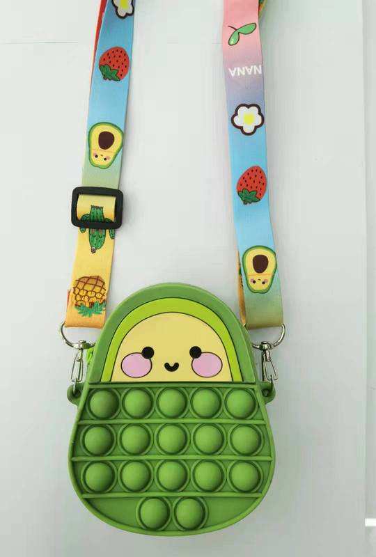 Fidget Pop it Purse Wallet For Girls