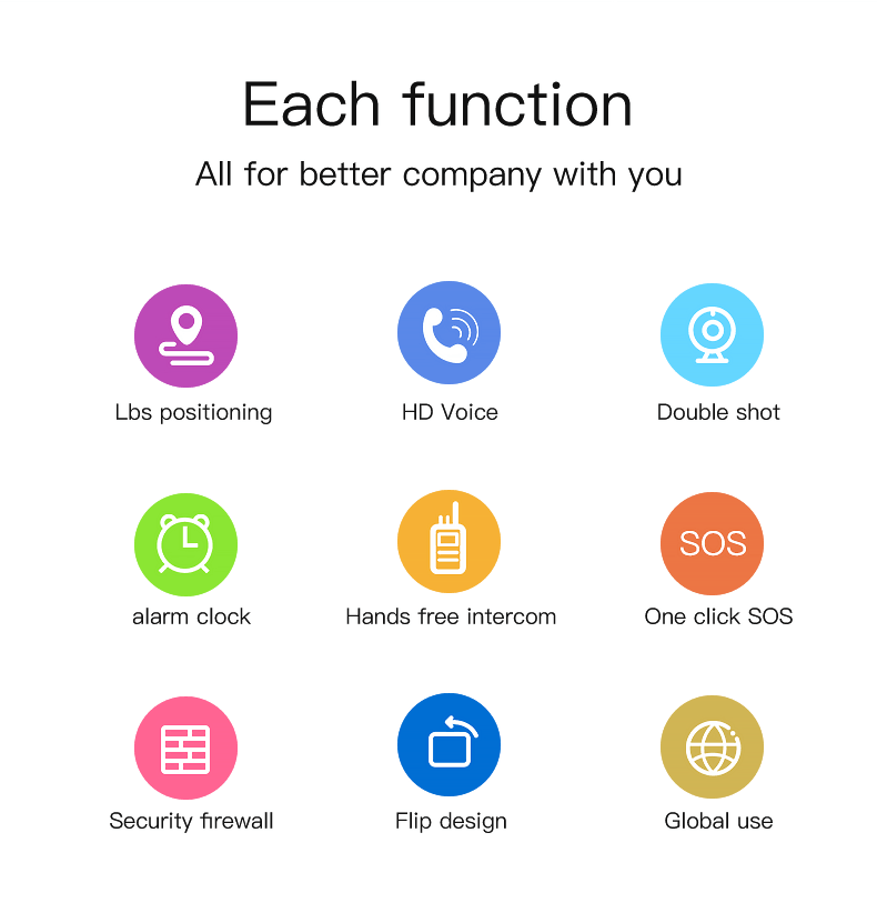 ip67 waterproof smart watch SOS call function for kids - ST healthy life