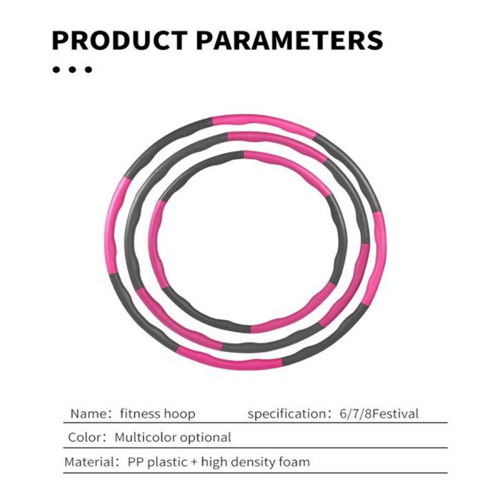 ST Detachable 8 sections Hula hoops - ST healthy life