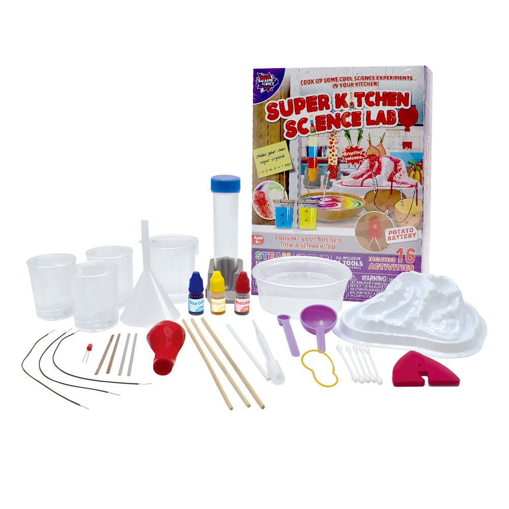 16 Experiment Educational Chemistry Science Kits Toy
