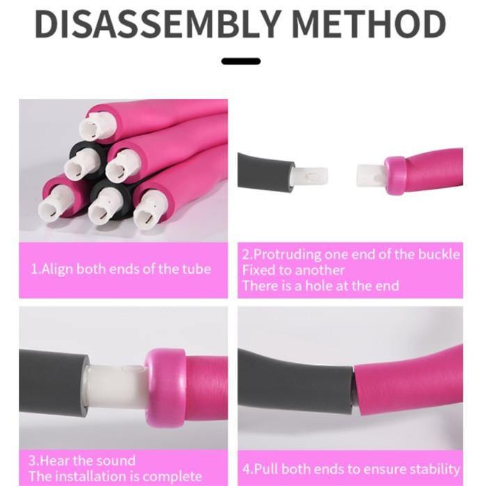 ST Detachable 8 sections Hula hoops - ST healthy life