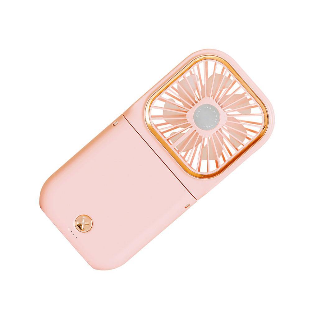 Foldable Hanging Neck Cooler USB Fan with 3000mah power bank function - ST healthy life