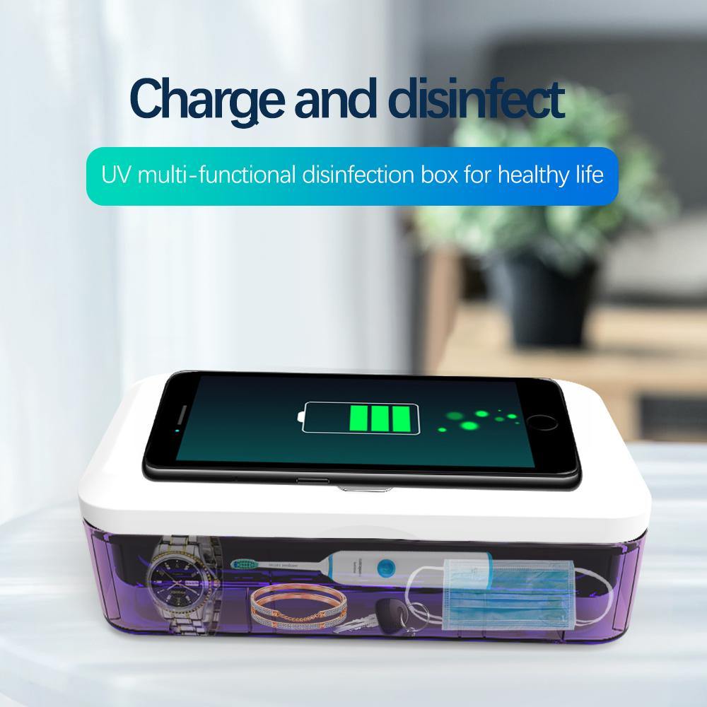 charge and disinfect box for mobile