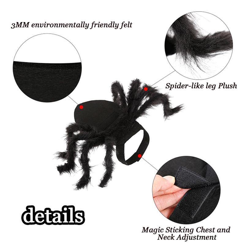 Halloween Spider Clothes Costumes Dress For Pet Dog Cat - ST healthy life