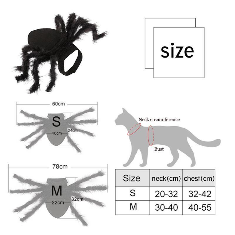 Halloween Spider Clothes Costumes Dress For Pet Dog Cat - ST healthy life