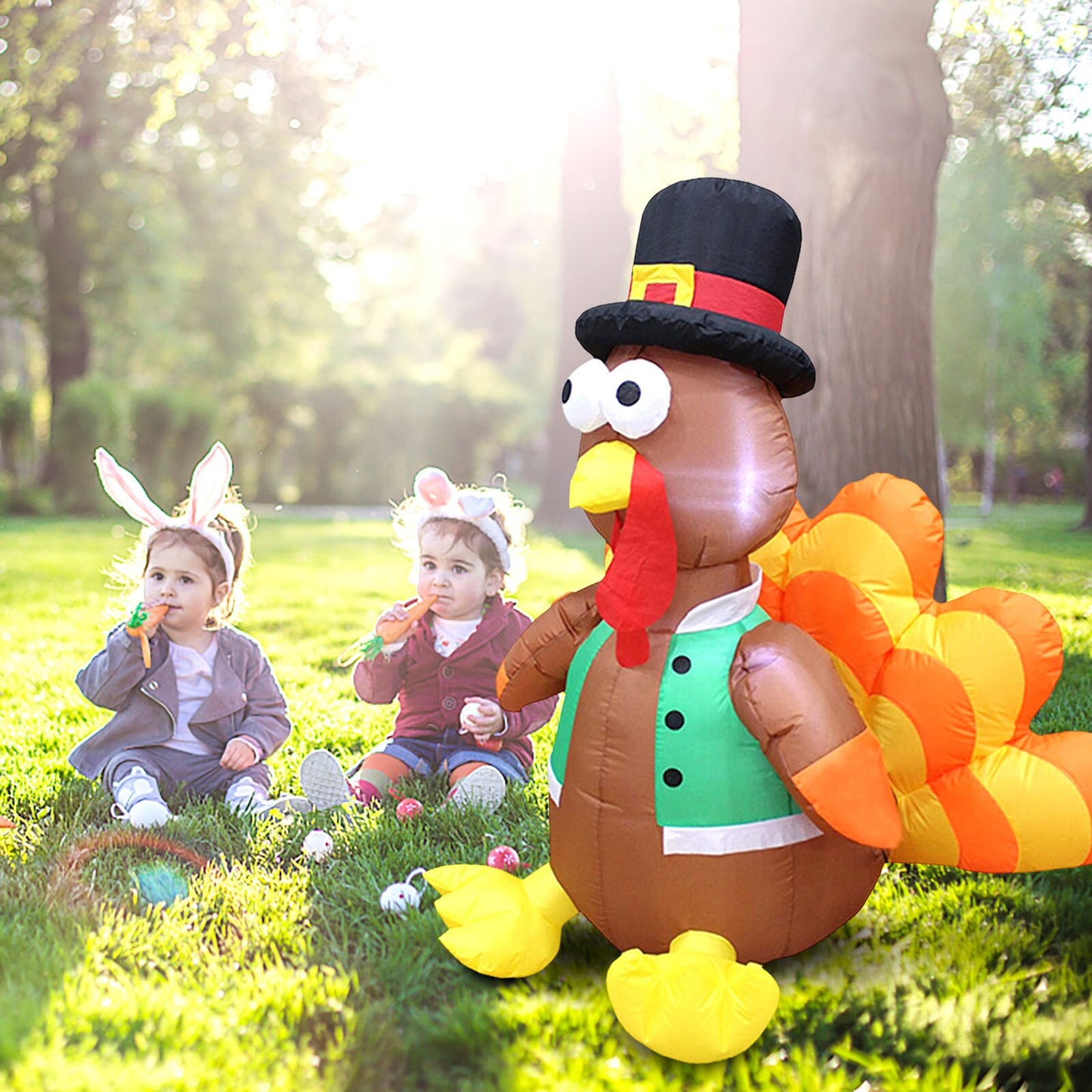 Thanksgiving inflatable decorations for outdoor