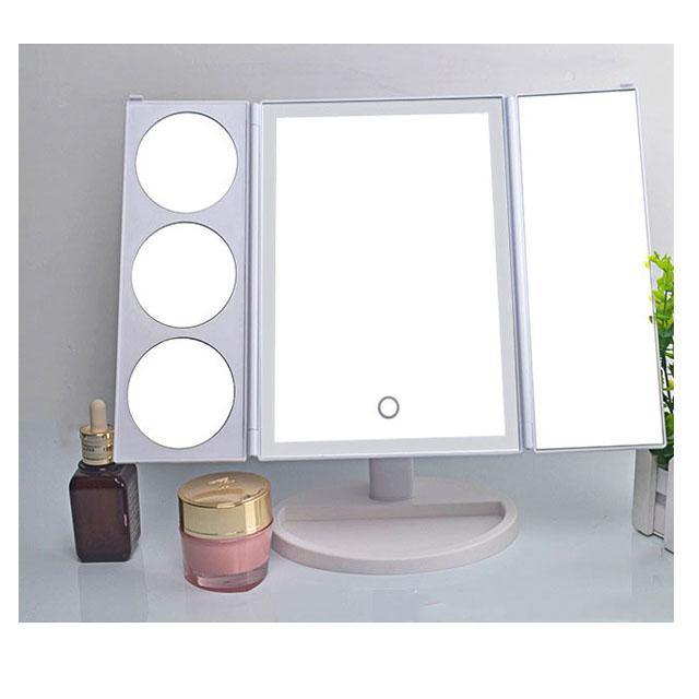 touch sensor multifunctional make up mirror