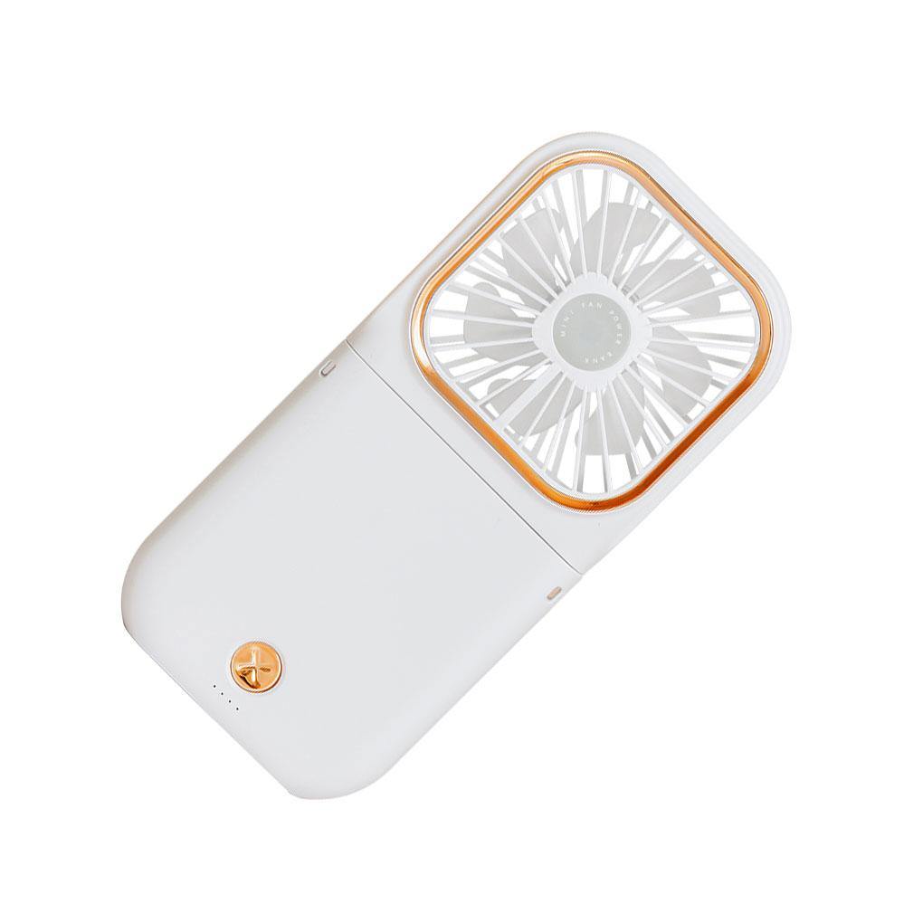 Foldable Hanging Neck Cooler USB Fan with 3000mah power bank function - ST healthy life