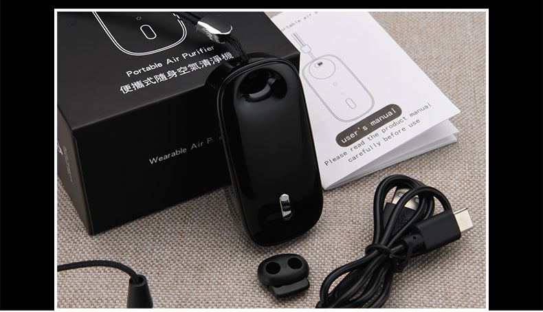 wearable air cleaner