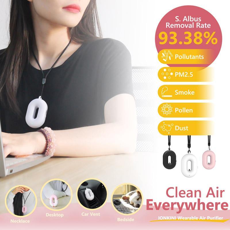 93.3% removal rate clean air purifier