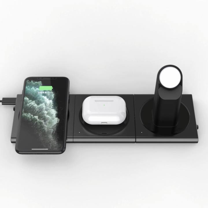 funnctional wireless charger for iphone and airpods