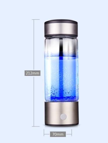Japanese titanium quality hydrogen water bottle