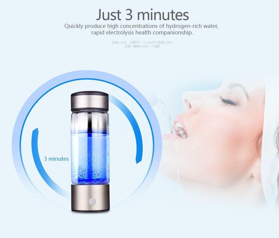 how to getr hydrogen water in a fast way