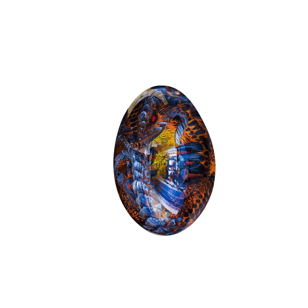 Lava Dragon Egg Ornamental Collection Decor Dinosaur Egg
