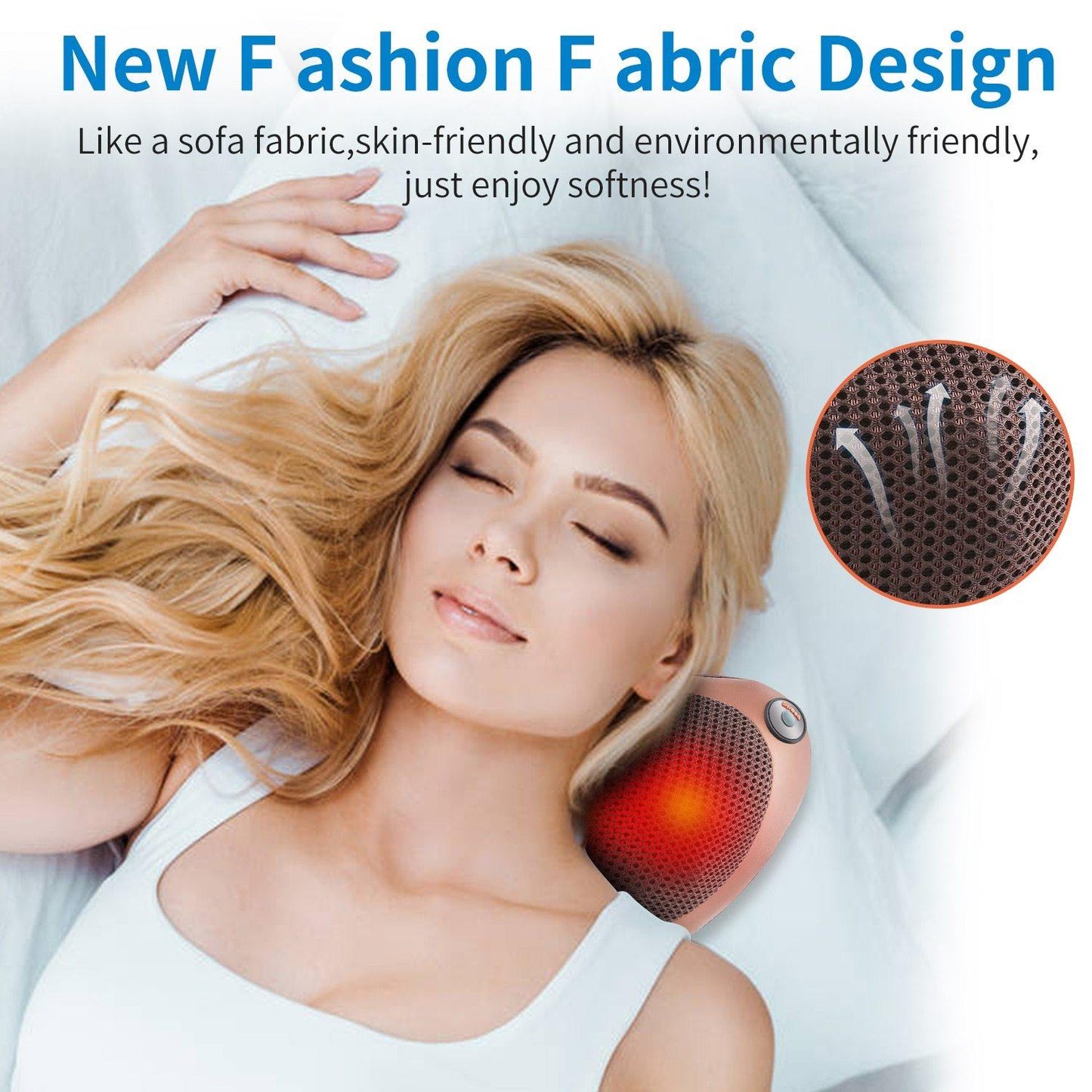 Vibrator Electric Therapy Massage Pillow - ST healthy life