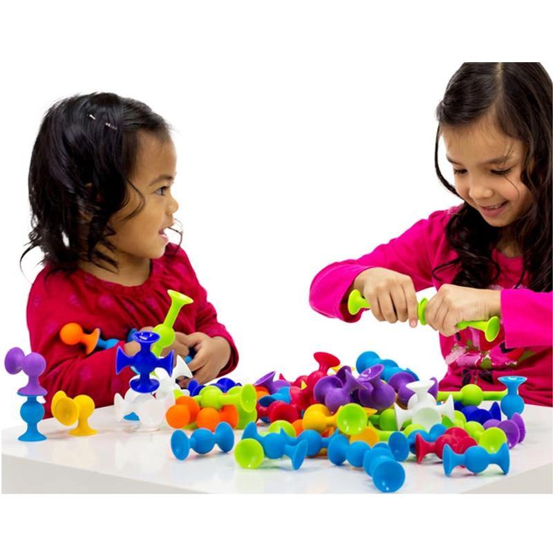 soft sucker silicone block construction toys