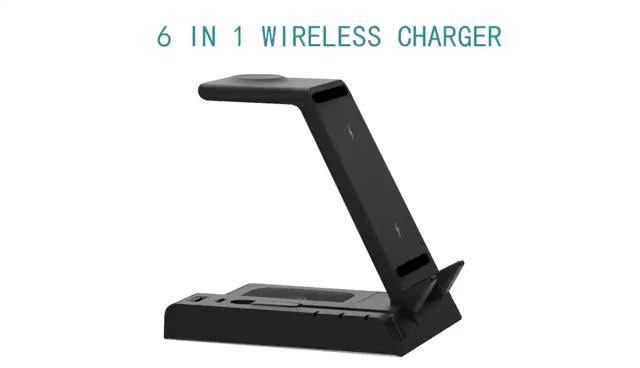 6 in 1 wireless charger