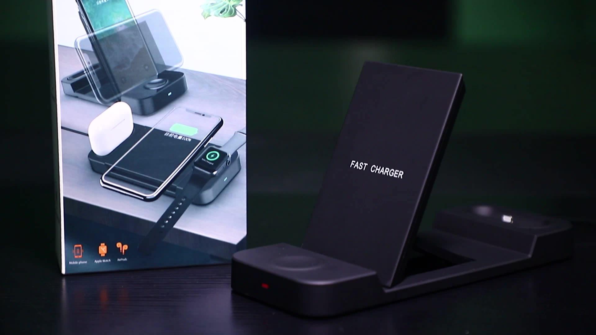 how to use 3 in 1 wireless charger