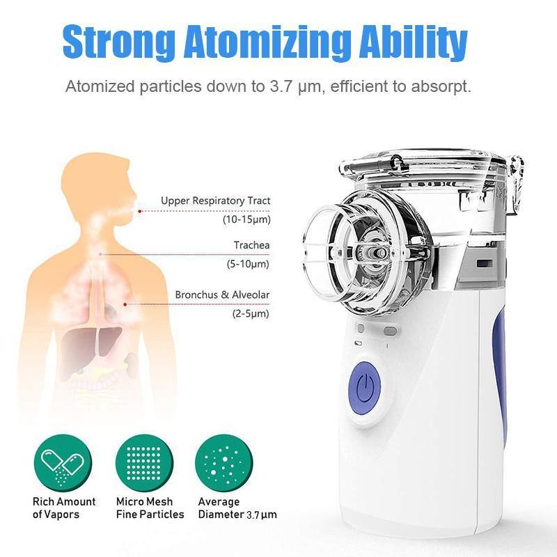 strong atom ability portable nebulizer