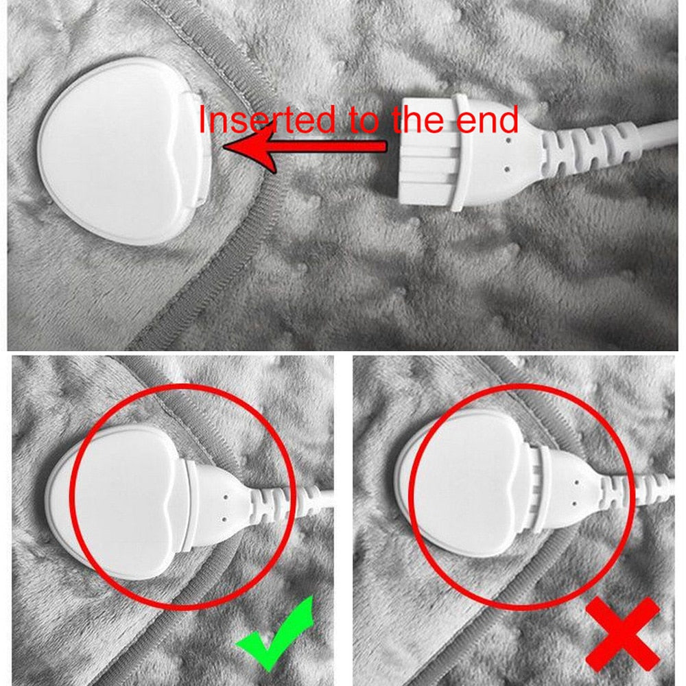Electric Heating Blanket Timer Physiotherapy For Body