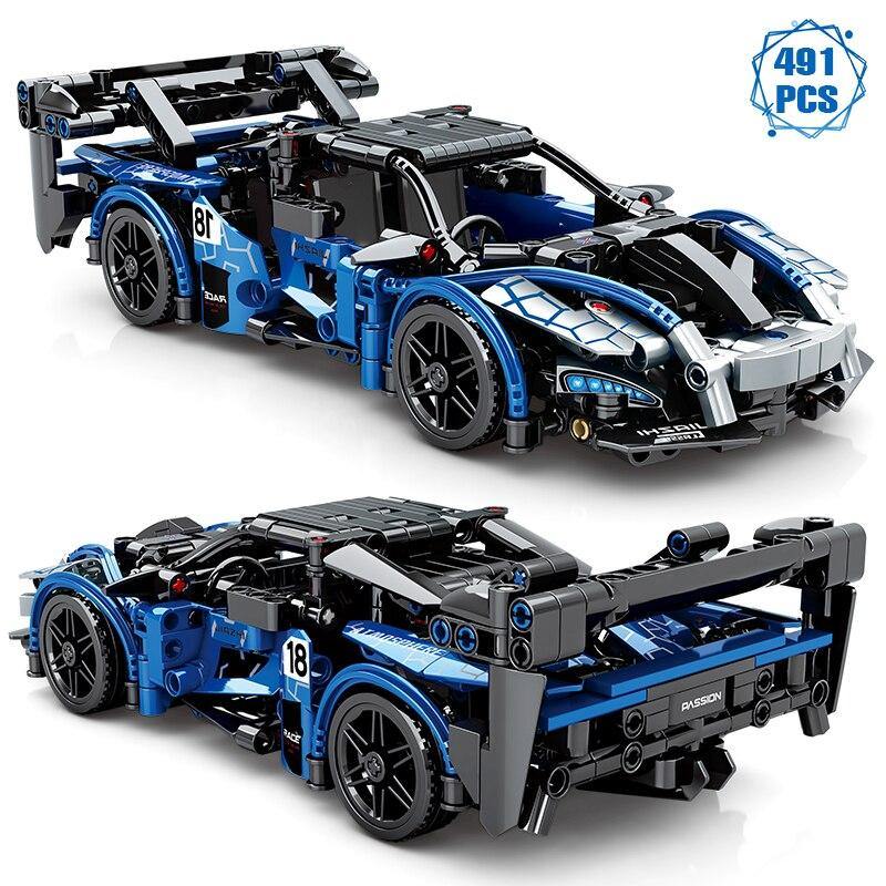 491 pcs car building blocks