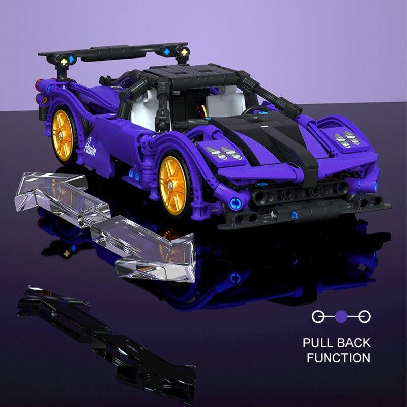 Sport Car Building Blocks Vehicle Model Assembly Bricks Toys - ST healthy life