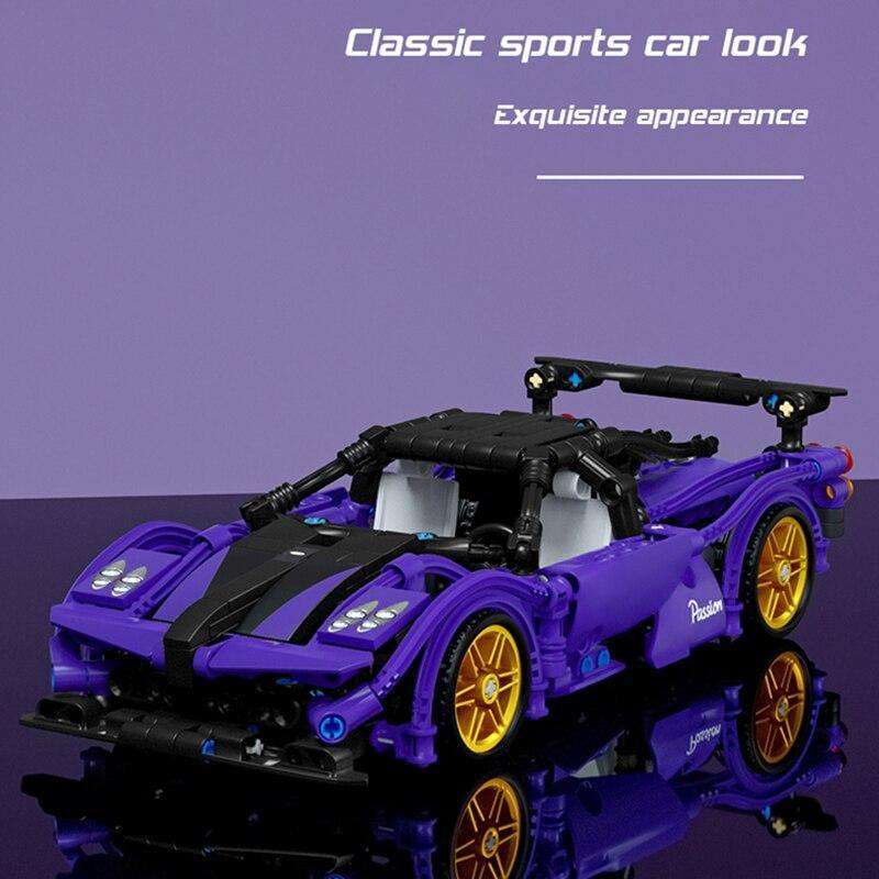 Sport Car Building Blocks Vehicle Model Assembly Bricks Toys - ST healthy life