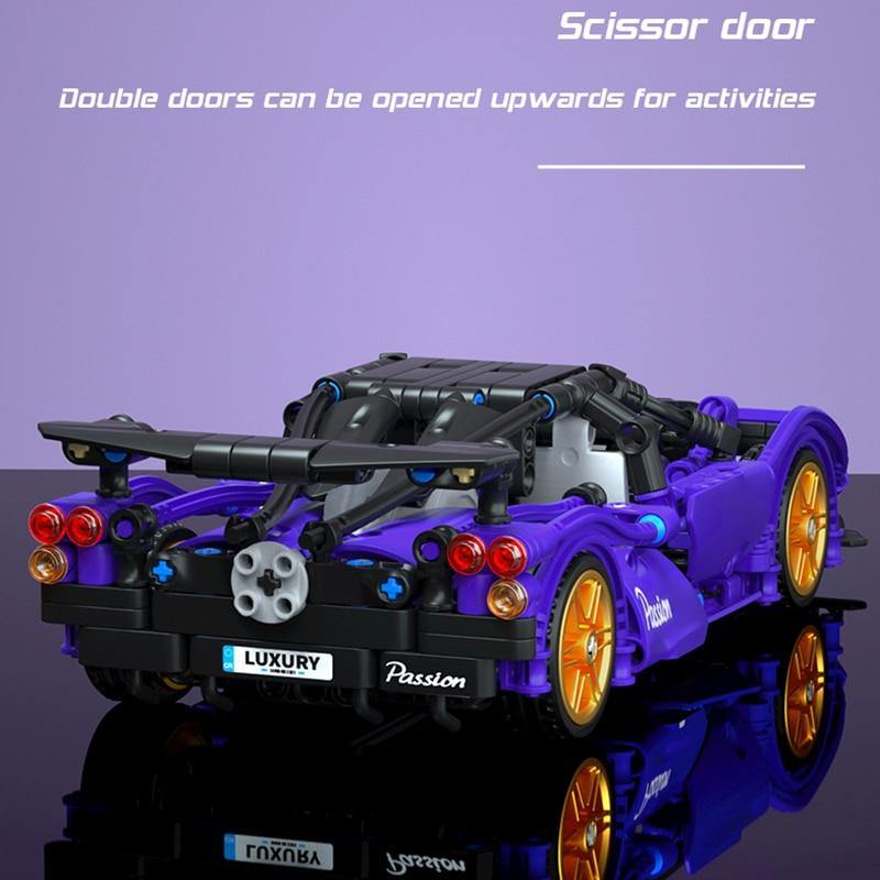 Sport Car Building Blocks Vehicle Model Assembly Bricks Toys - ST healthy life