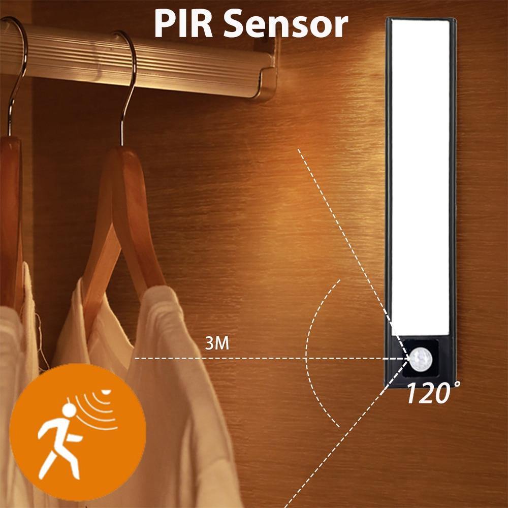 pir sensor led ultra thin led light