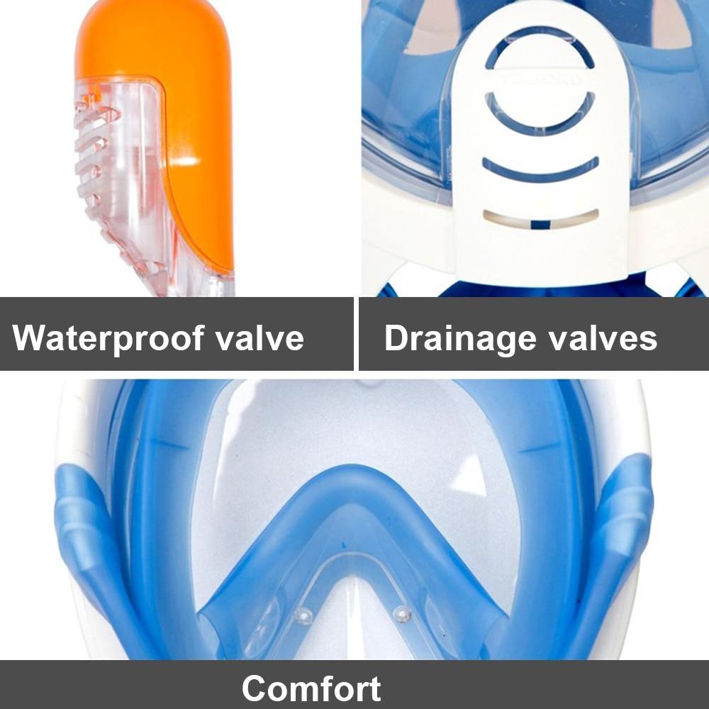 Underwater Scuba Snorkeling Anti Fog Mask