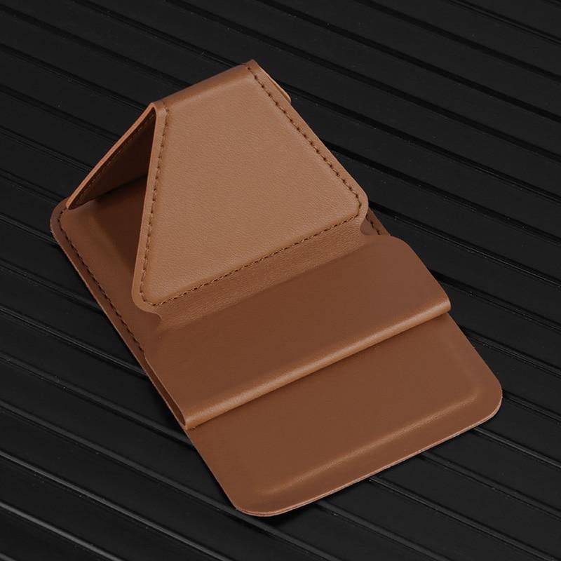 Magsafe wallet leather material case
