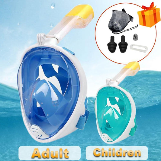 Underwater Scuba Snorkeling Anti Fog Mask Set Diving